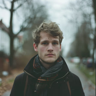 Joe Armstrong, lid van het expertteam van het handelsplatform, in een portret